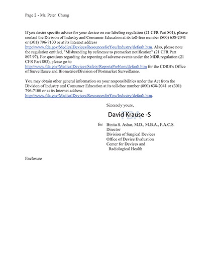 Department of Health & Human Services PDO Threads Authorization & Certification – Page 2